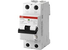 Дифференциальный автоматический выключатель АВДТ DS201 1 полюс+N, 13А, Тип AC, х-ка B, 30мА | код. 2CSR255040R1135 | ABB 